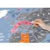 Fotografia, na której jest Mapa Zdrapka - Mapa Świata - Travel Map™ Weekend World