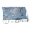 Fotografia, na której jest Mapa Zdrapka - Mapa Świata - Travel Map™ Weekend World