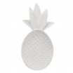 Fotografia, na której jest Tacka ceramiczna uniwersalna White Ananas