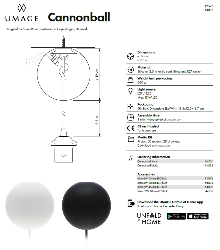 Zawieszenie Cannonball UMAGE